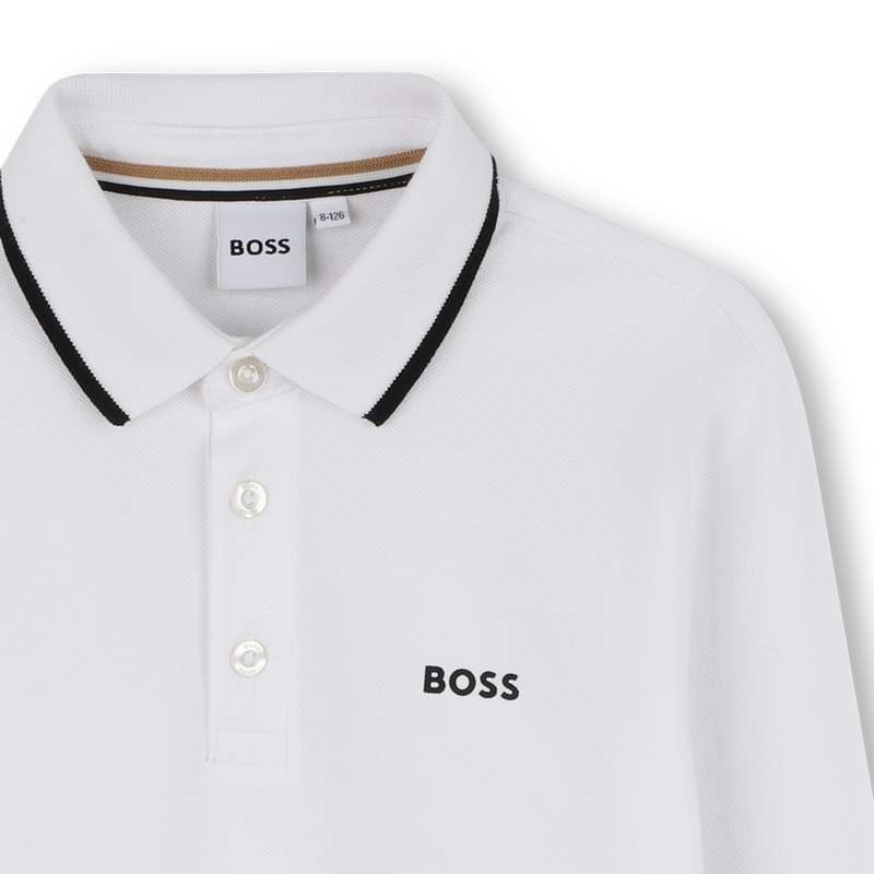 Long-sleeved polo shirt BOSS 
                        BOY