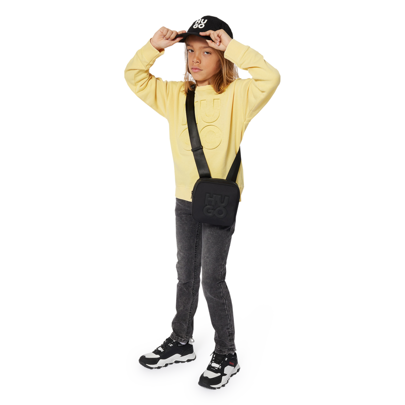 Crinkle-effect cap HUGO 
                        BOY