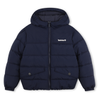 Two-tone down jacket, NAVY, hi-res