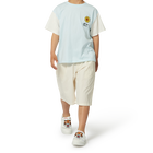 Plain cotton Bermuda shorts KENZO KIDS 
                    BOY