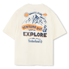 Loose mountain-print T-shirt TIMBERLAND 
                    BOY