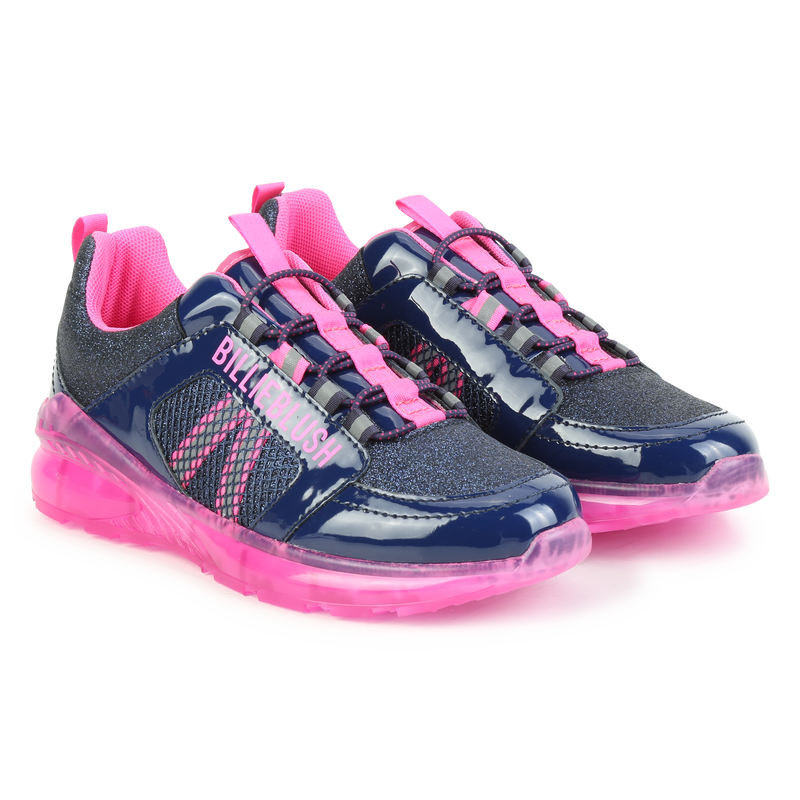 Patent low-top trainers