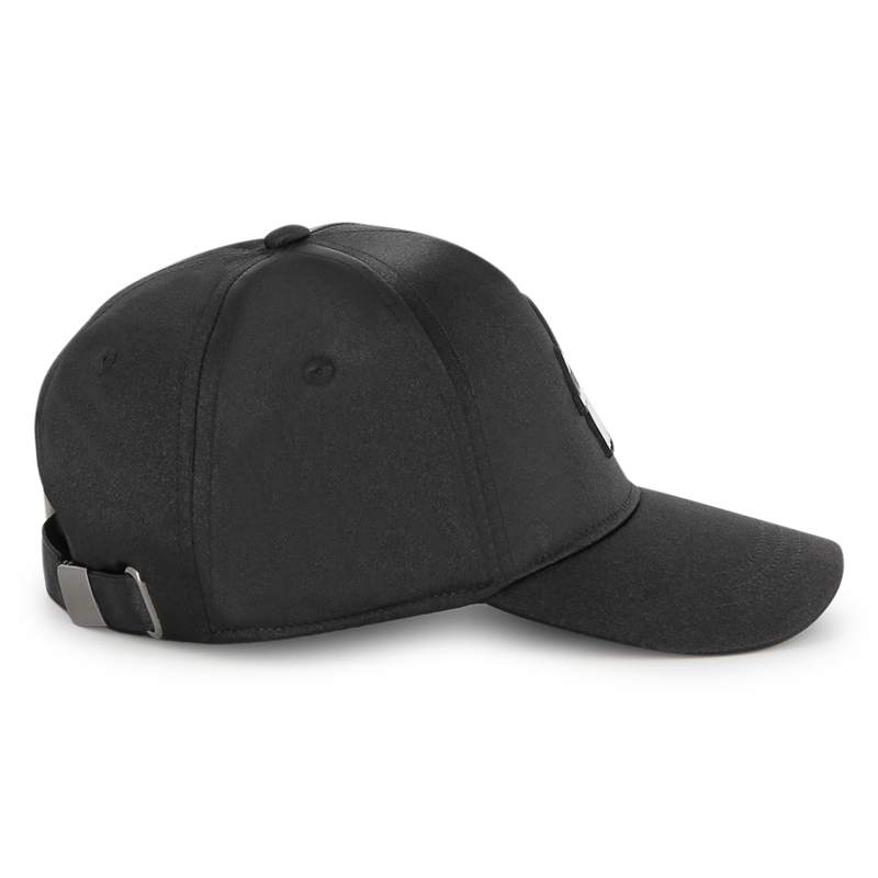 Shiny satin cap KARL LAGERFELD KIDS 
                        GIRL