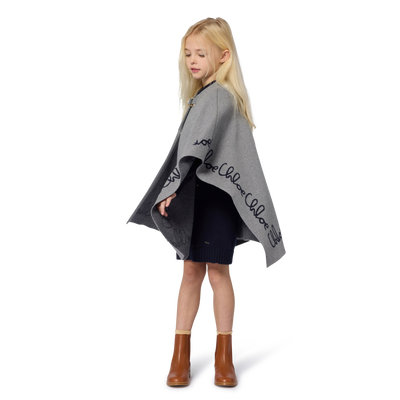 Knit cape CHLOE GIRL