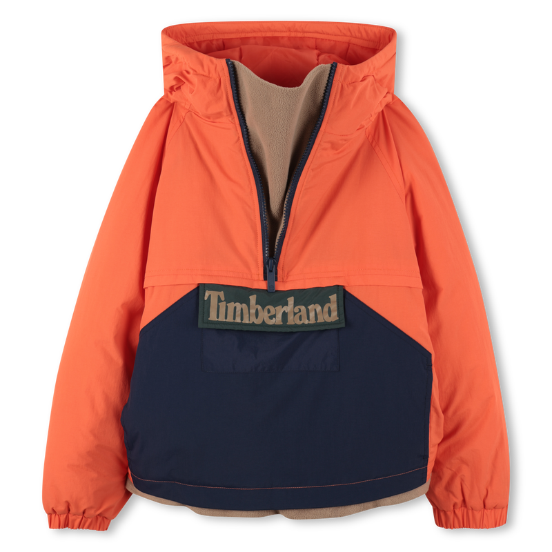 Two-tone hooded windbreaker TIMBERLAND 
                        BOY