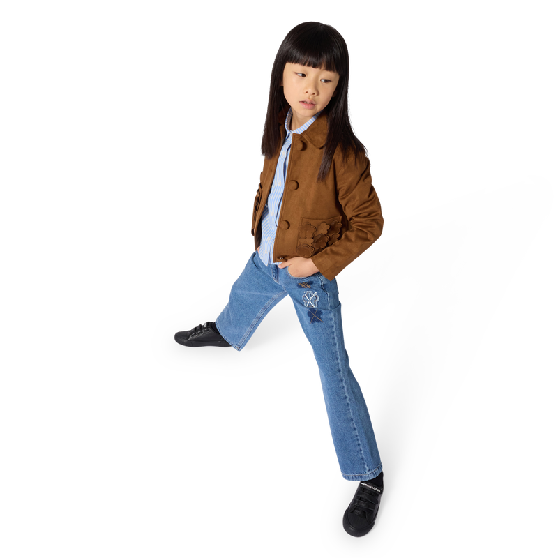 Suede jacket MARC JACOBS 
                        GIRL