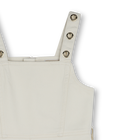 Cotton pinafore dress MICHAEL KORS 
                    GIRL