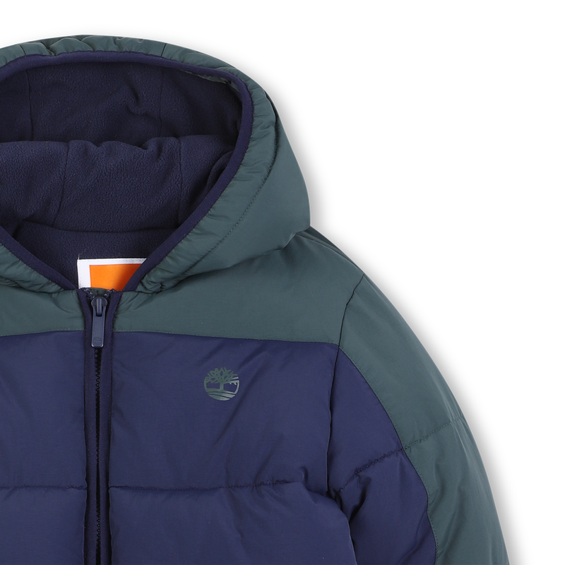 Water-repellent hooded down jacket TIMBERLAND 
                        BOY