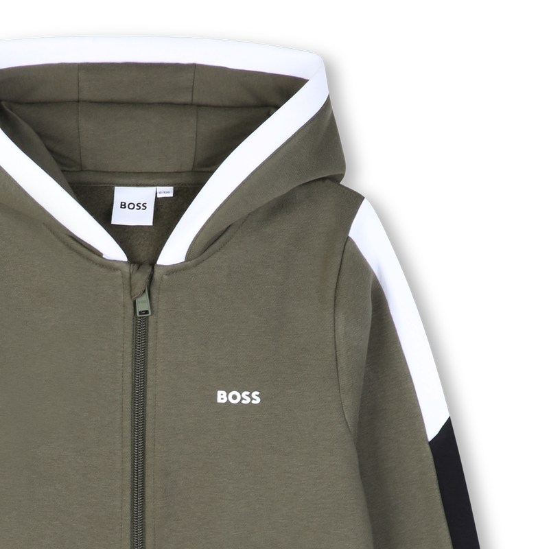 Hooded cardigan BOSS 
                        BOY