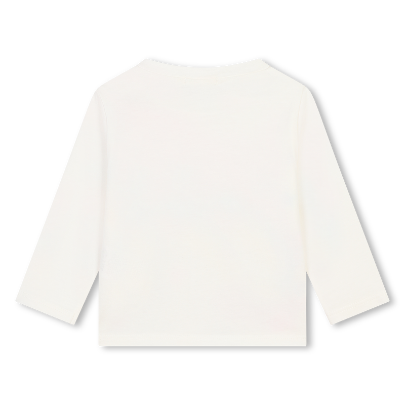 Long-sleeved cotton T-shirt BILLIEBLUSH 
                        GIRL