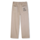 Adjustable trousers KARL LAGERFELD KIDS 
                    BOY
