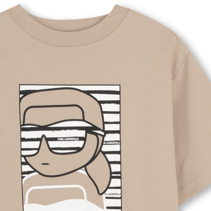 SHORT SLEEVE T-SHIRT KARL LAGERFELD KIDS 
                        BOY