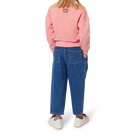 Embroidered cotton sweatshirt KENZO KIDS 
                    GIRL