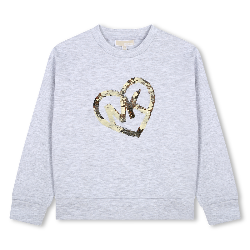 Sequin sweatshirt MICHAEL KORS 
                        GIRL