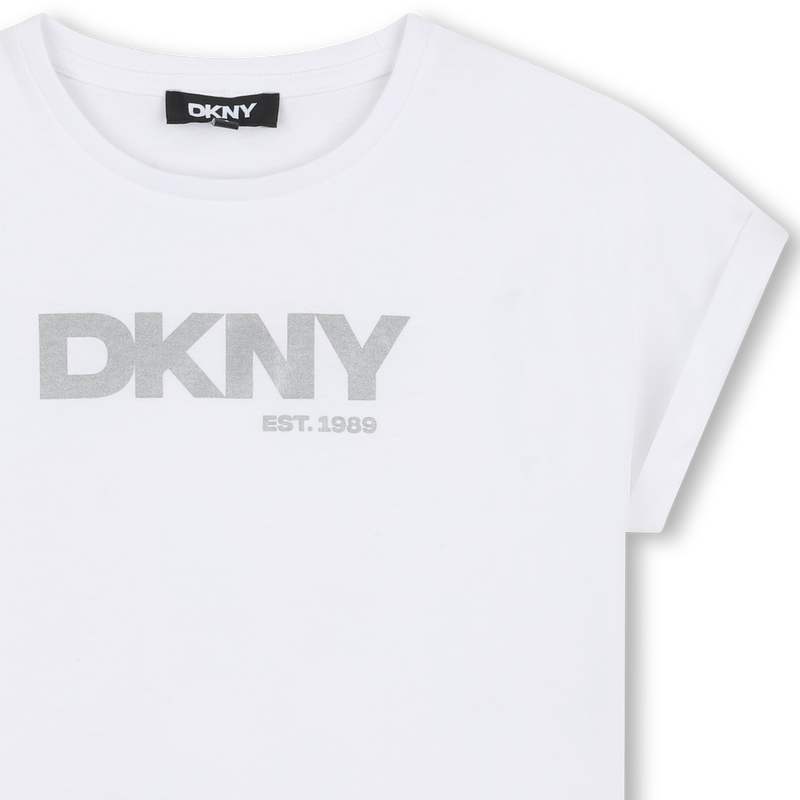 SHORT SLEEVES TEE-SHIRT DKNY 
                        GIRL