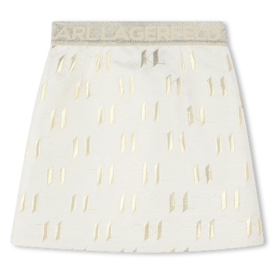 Jacquard party skirt KARL LAGERFELD KIDS GIRL