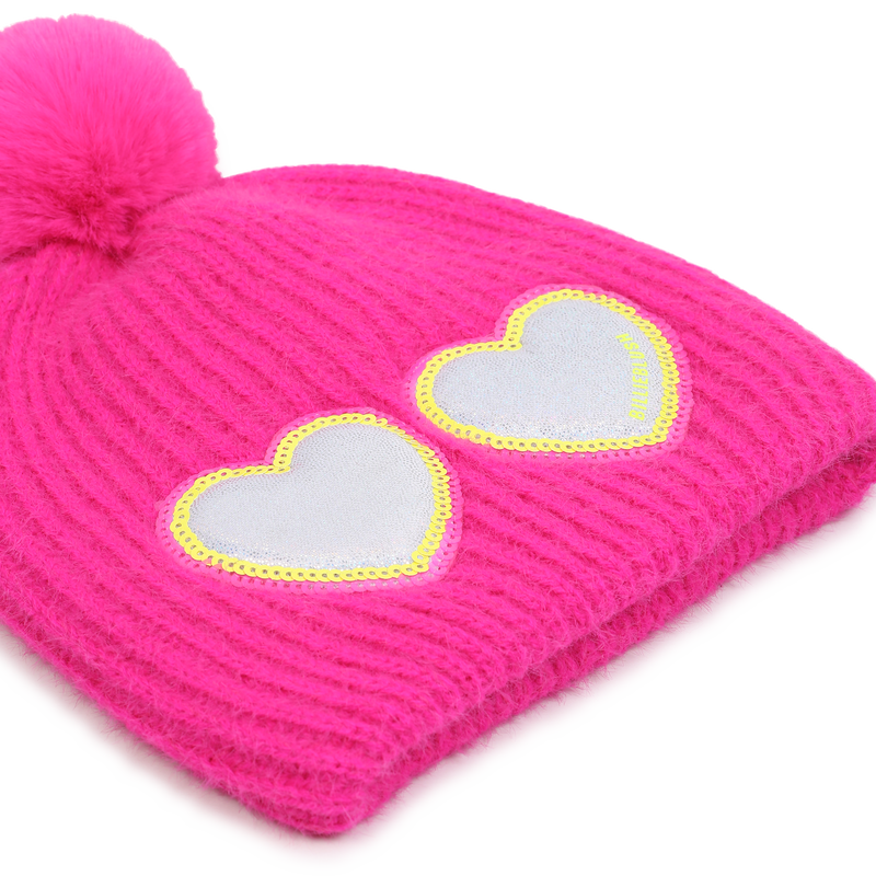 Soft novelty yarn beanie BILLIEBLUSH 
                        GIRL