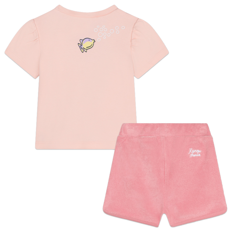 Terrycloth ensemble KENZO KIDS 
                        GIRL
