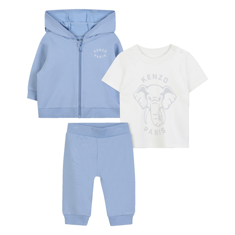 T-shirt + cardigan + pants set KENZO KIDS 
                        UNISEX