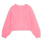 Openwork knitted cardigan BILLIEBLUSH 
                    GIRL