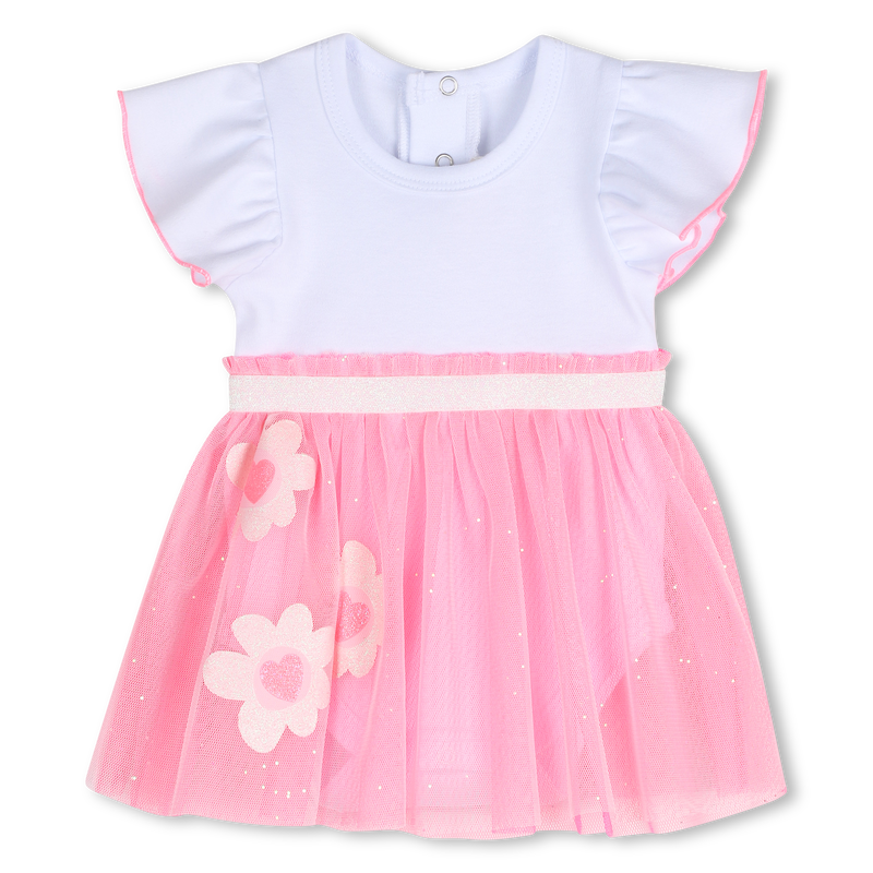 RUFFLED SHORT-SLEEVED BODYSUIT BILLIEBLUSH 
                        GIRL