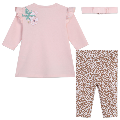 Dress, leggings and headband KENZO KIDS GIRL