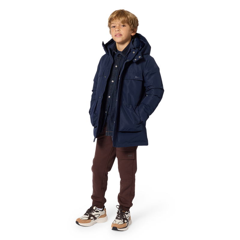 Hooded parka BOSS 
                        BOY