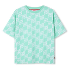 Short-sleeved t-shirt, GREEN, hi-res