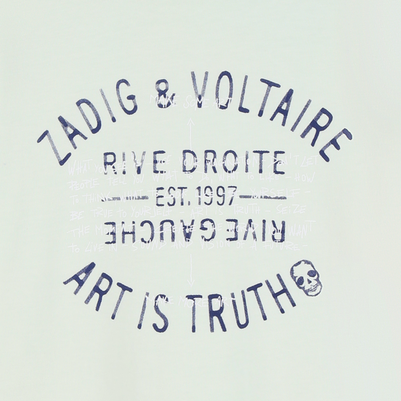 SHORT-SLEEVED T-SHIRT ZADIG & VOLTAIRE 
                        BOY