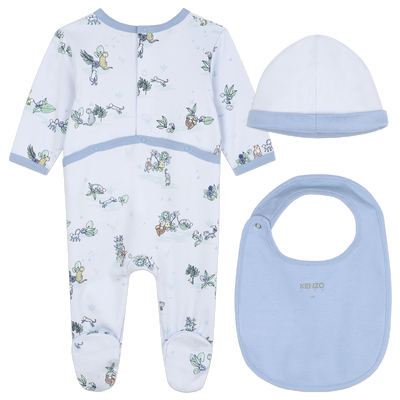 Pyjamas, bib and hat KENZO KIDS BOY