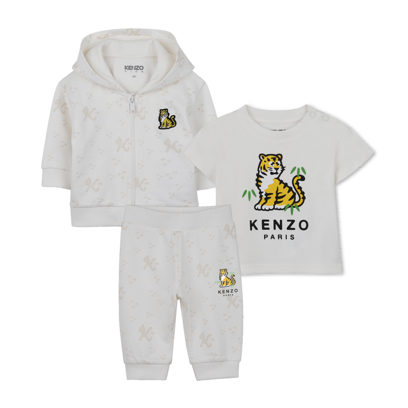Pants, cardigan, and t-shirt set KENZO KIDS 
                        UNISEX