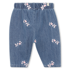 Lightweight denim pants BILLIEBLUSH 
                    GIRL