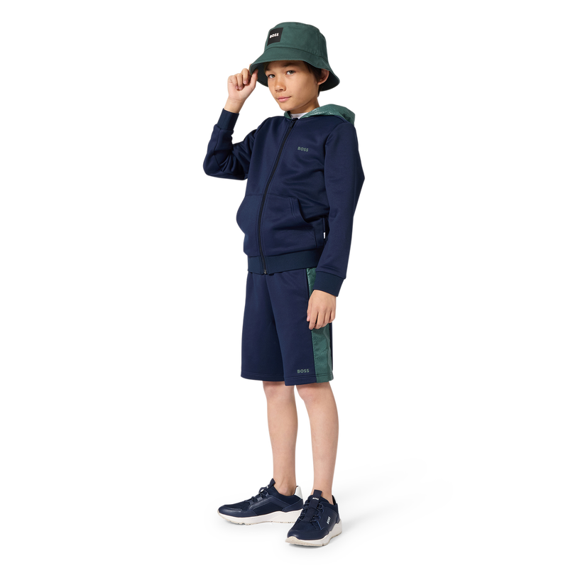 FLEECE BERMUDA SHORTS BOSS 
                        BOY