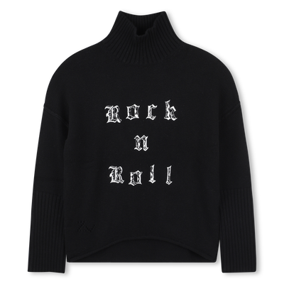 Knitted sweater with high collar ZADIG & VOLTAIRE GIRL