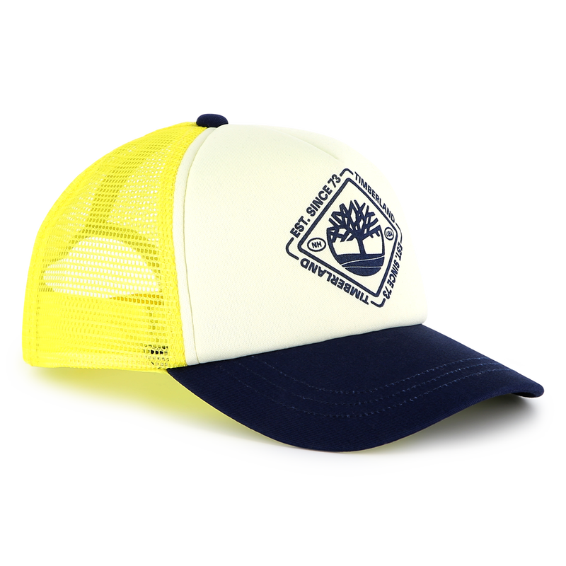 Tricolour bi-material cap TIMBERLAND 
                        BOY