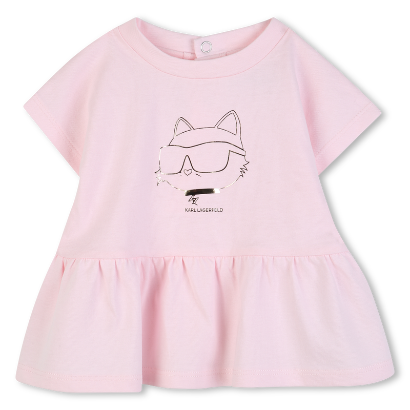 DRESS AND LEGGINGS SET KARL LAGERFELD KIDS 
                        GIRL