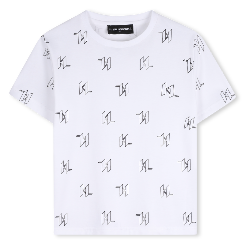 SHORT SLEEVE T-SHIRT KARL LAGERFELD KIDS 
                        BOY