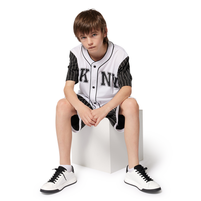 Long elasticated-waist shorts DKNY UNISEX