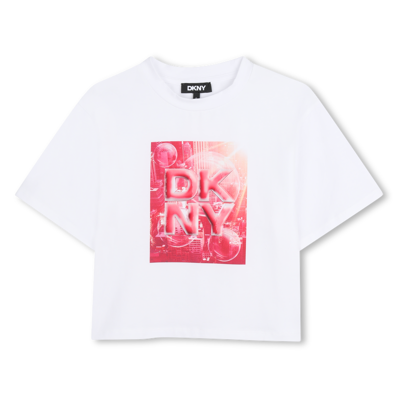 SHORT-SLEEVED T-SHIRT DKNY 
                        GIRL
