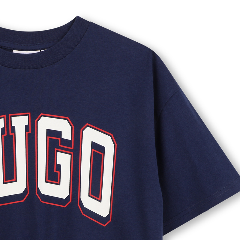 SHORT SLEEVES TEE-SHIRT HUGO 
                        BOY