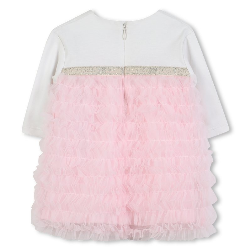 Cotton formal dress KARL LAGERFELD KIDS 
                        GIRL