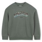 Heather sweatshirt, MYRTLE, hi-res
