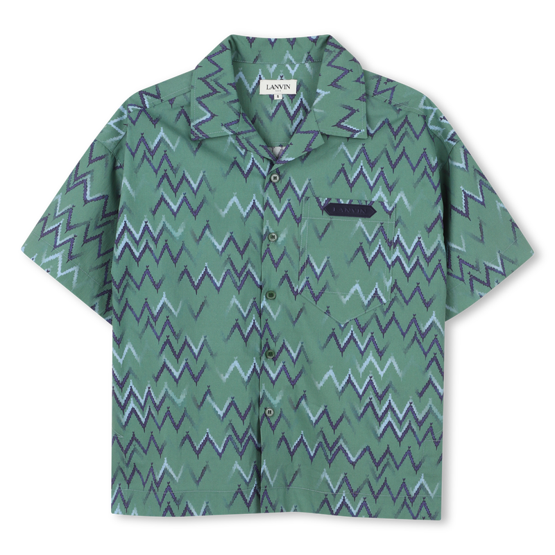 SHORT SLEEVE SHIRT LANVIN 
                        BOY