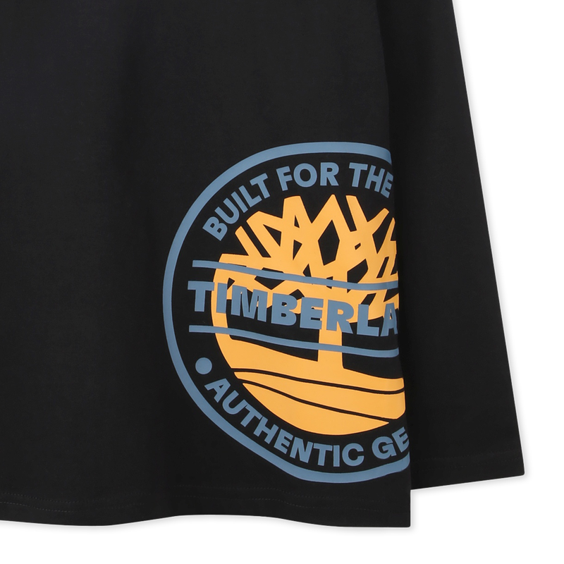 T-shirt with logo print TIMBERLAND 
                        BOY