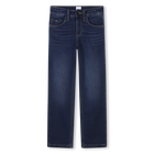 DENIM TROUSERS, STONE PULVERISATION, hi-res