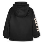 Hooded parka KARL LAGERFELD KIDS 
                    BOY