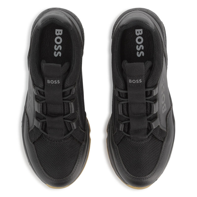 Lace-up elasticated trainers BOSS 
                        BOY