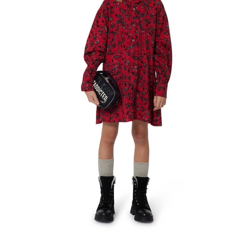 Patterned shirt dress ZADIG & VOLTAIRE 
                        GIRL