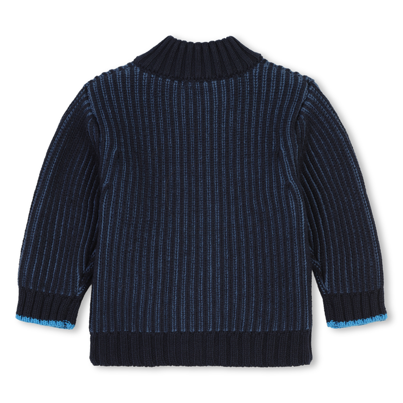 Cotton and wool cardigan TIMBERLAND 
                        BOY