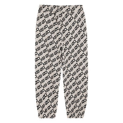 Printed jogging trousers KENZO KIDS BOY